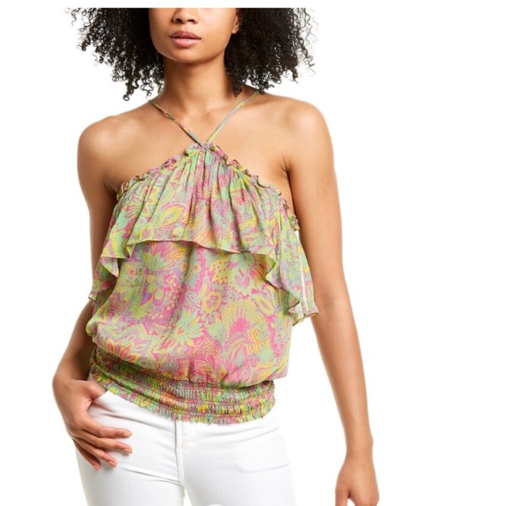 NWT Ramy Brook Julieta Halter Top